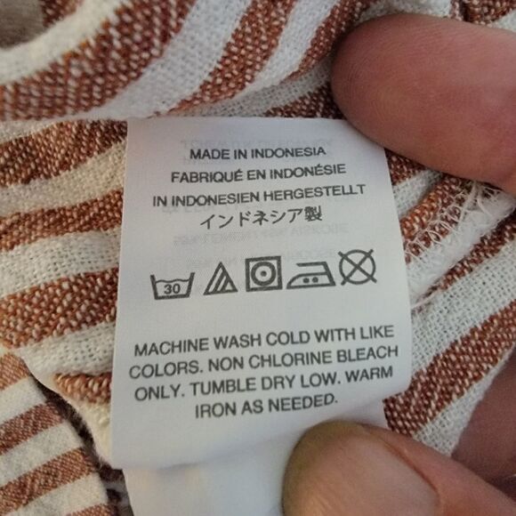 Madewell Linen Blend Mini Dress. Size S. - Picture 5 of 7